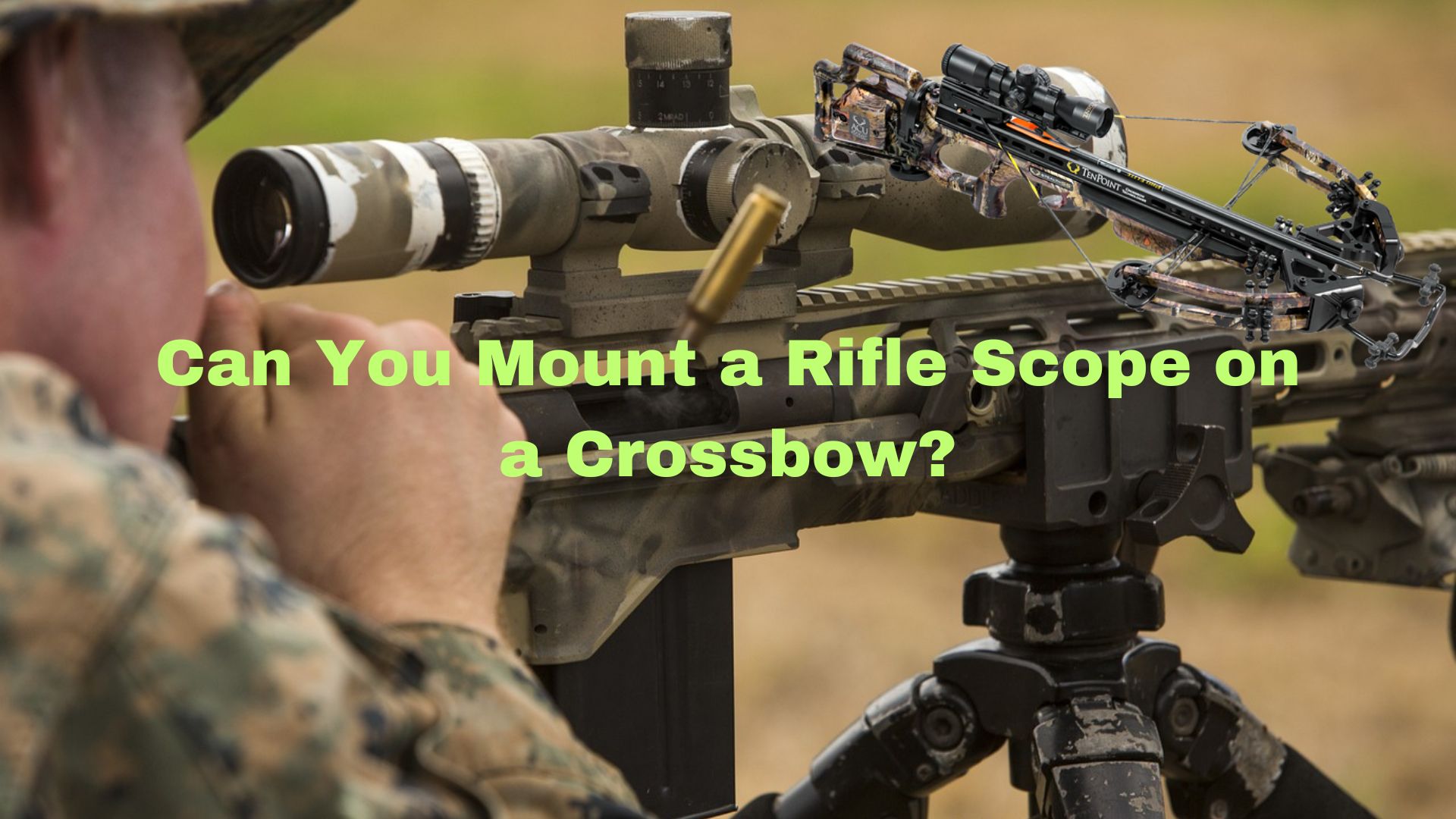 Can You Mount a Rifle Scope on a Crossbow? Binoculars Guru