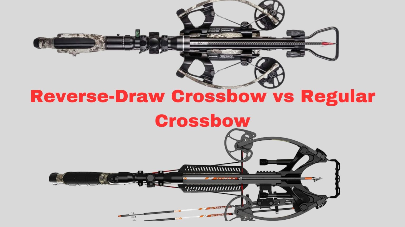 ReverseDraw Crossbow vs Regular Crossbow Binoculars Guru